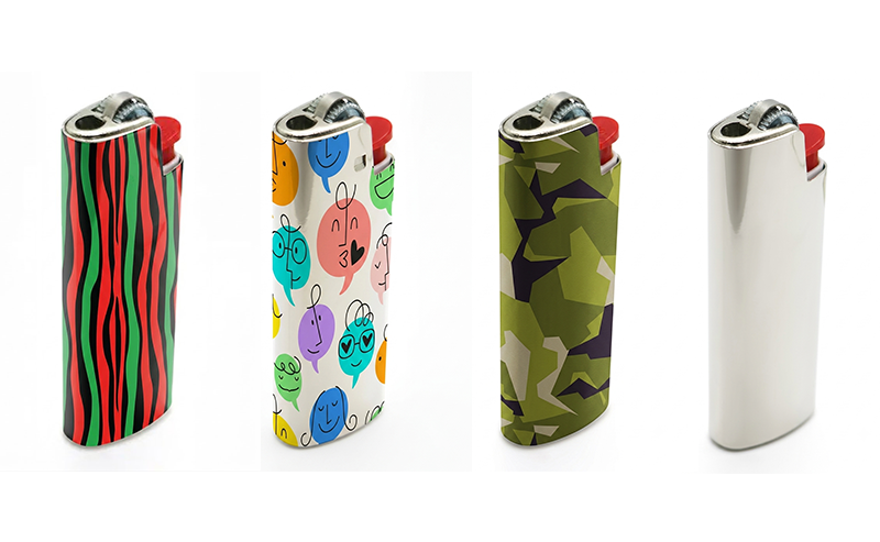 Bic®ミニライター J25ケース 全面印刷 CA-01
