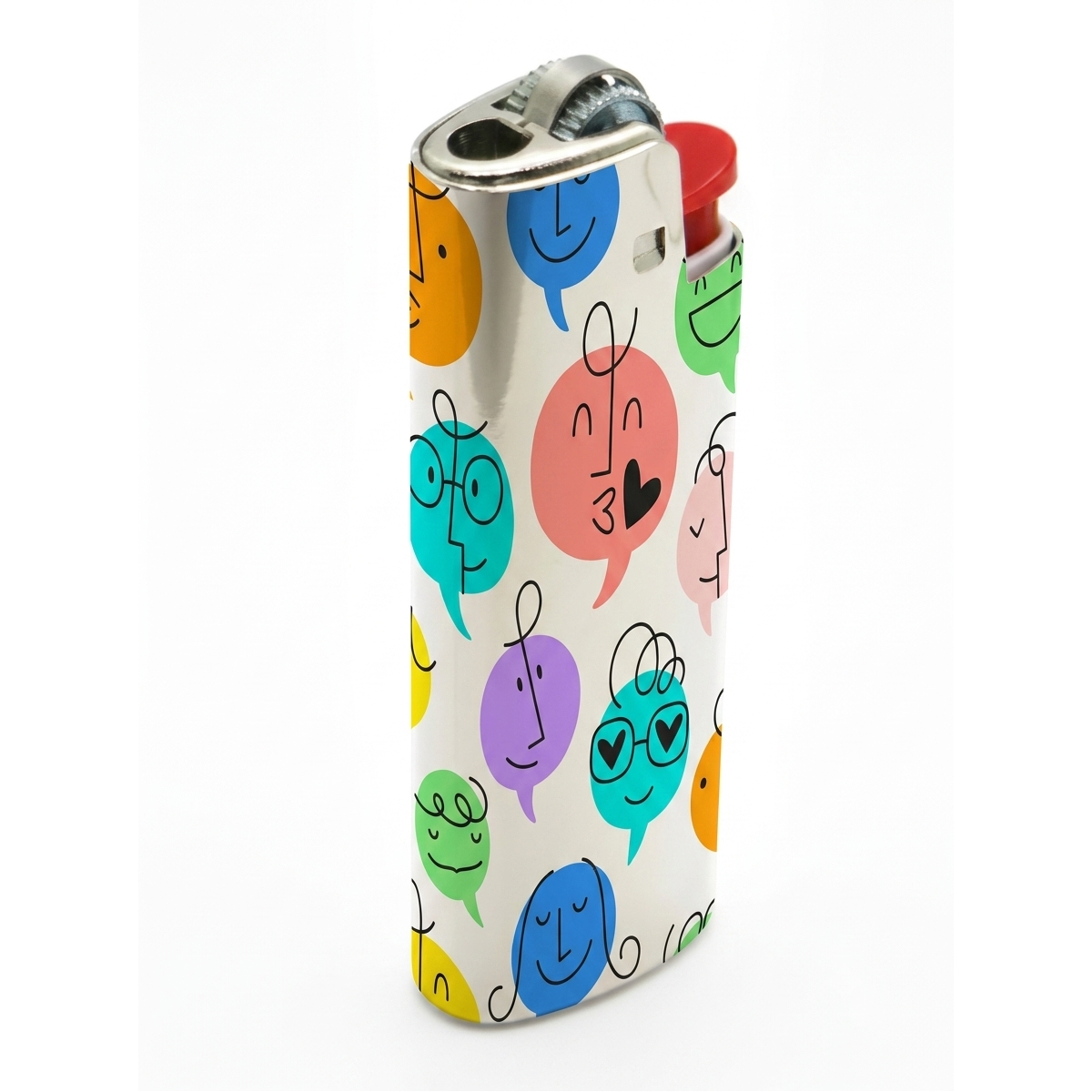 Bic®ミニライター J25ケース 全面印刷 CA-01